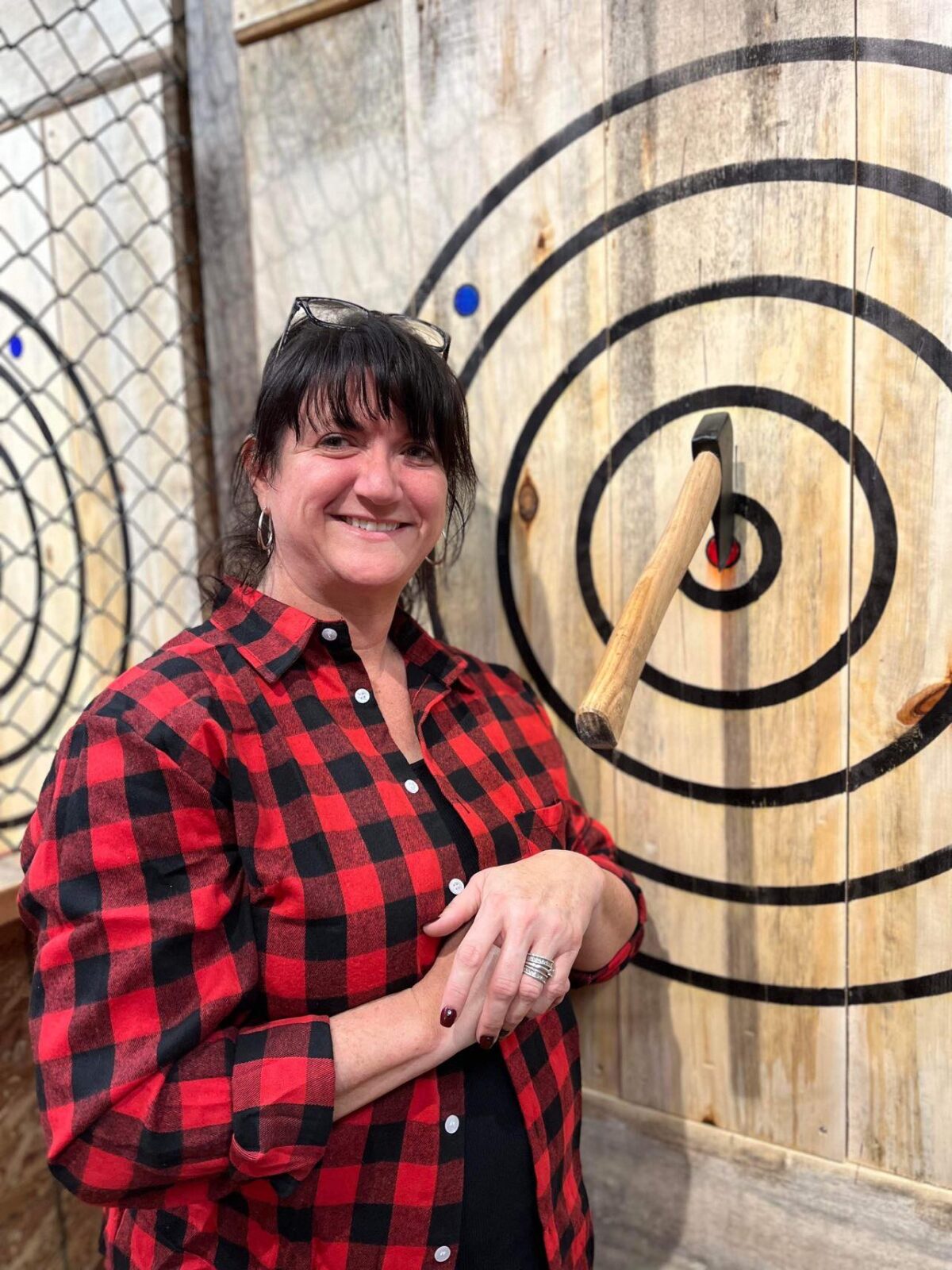 Timber Yeti Axe Range Axe Range in Marquette Michigan